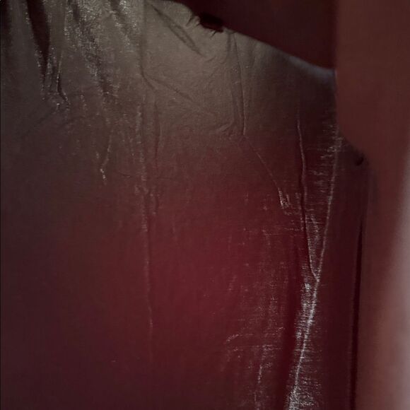 WOMENS RAYON Black Long Sleeve Top EUC L - Picture 5 of 8